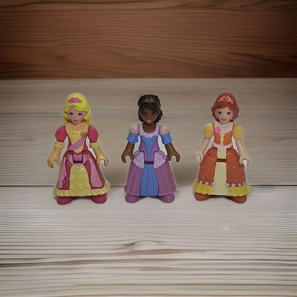 Fisher Price Imaginext Precious Places Rosemarie,Nadia,Iris Princess Figures Lot